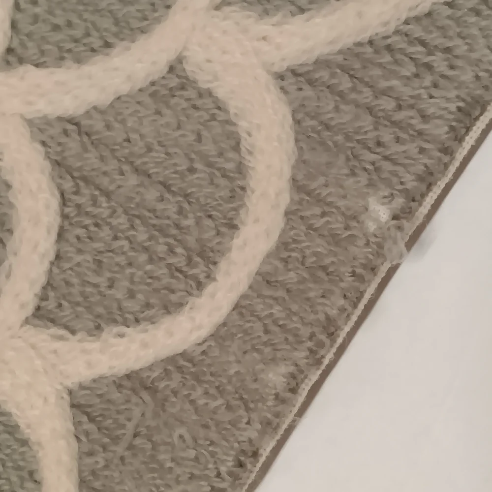 NWT West Elm Handcrafted Scalloped Crewel Pillow Cover Lumbar 12 x 21